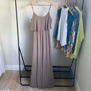 SMYM‎ ‘Caitlin’ Ruffle Maxi Dress